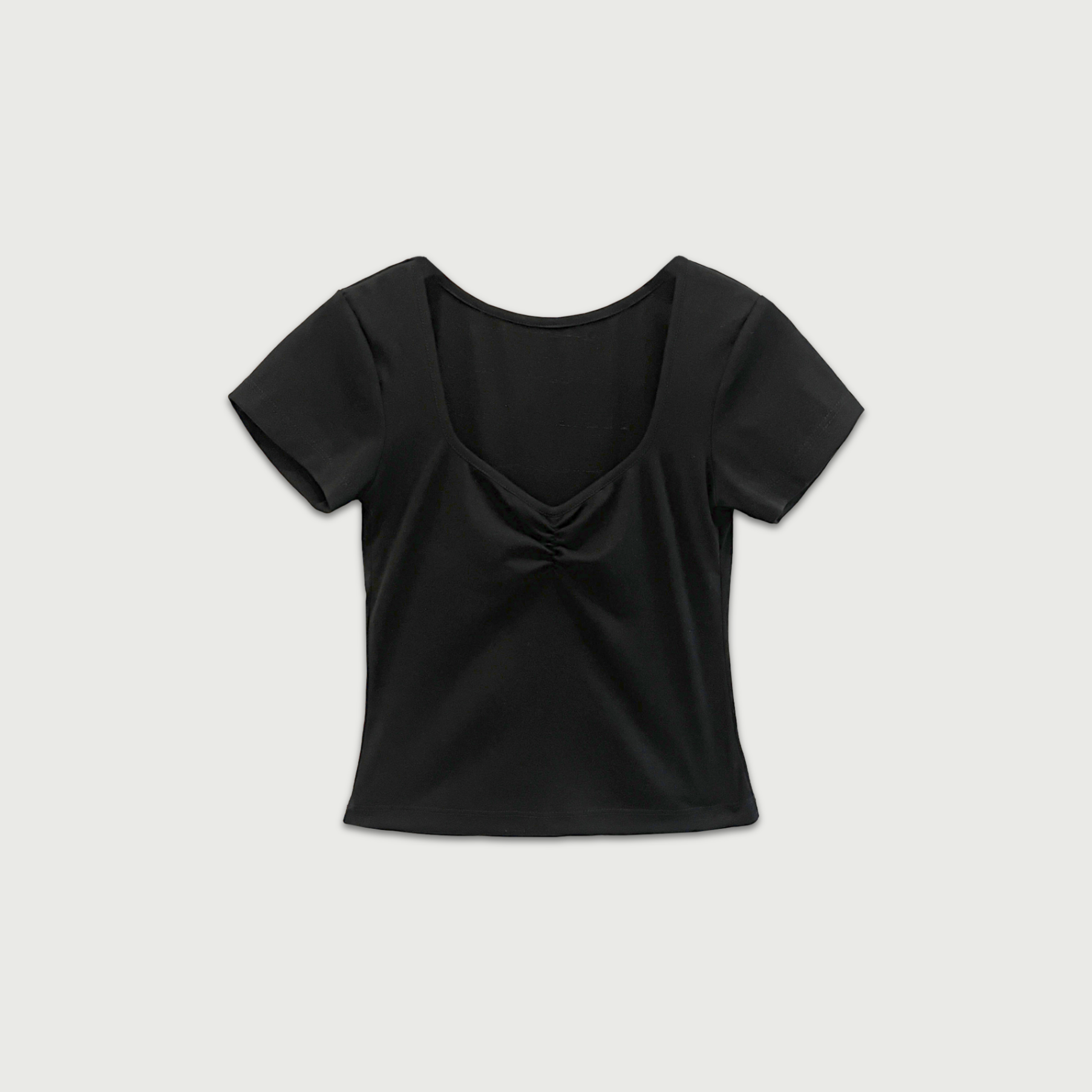 Scrunched Basic Top