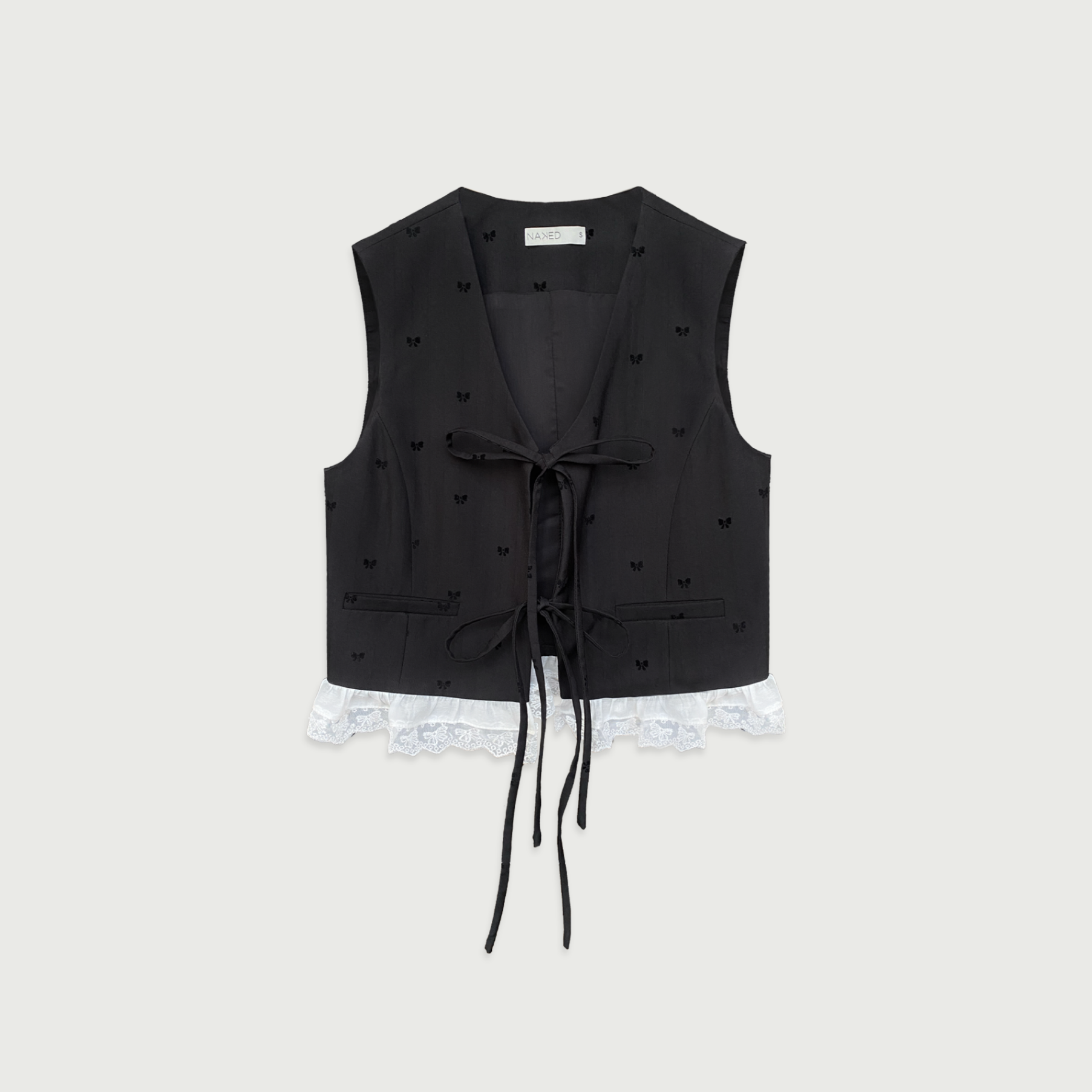 Ruffle Gilet