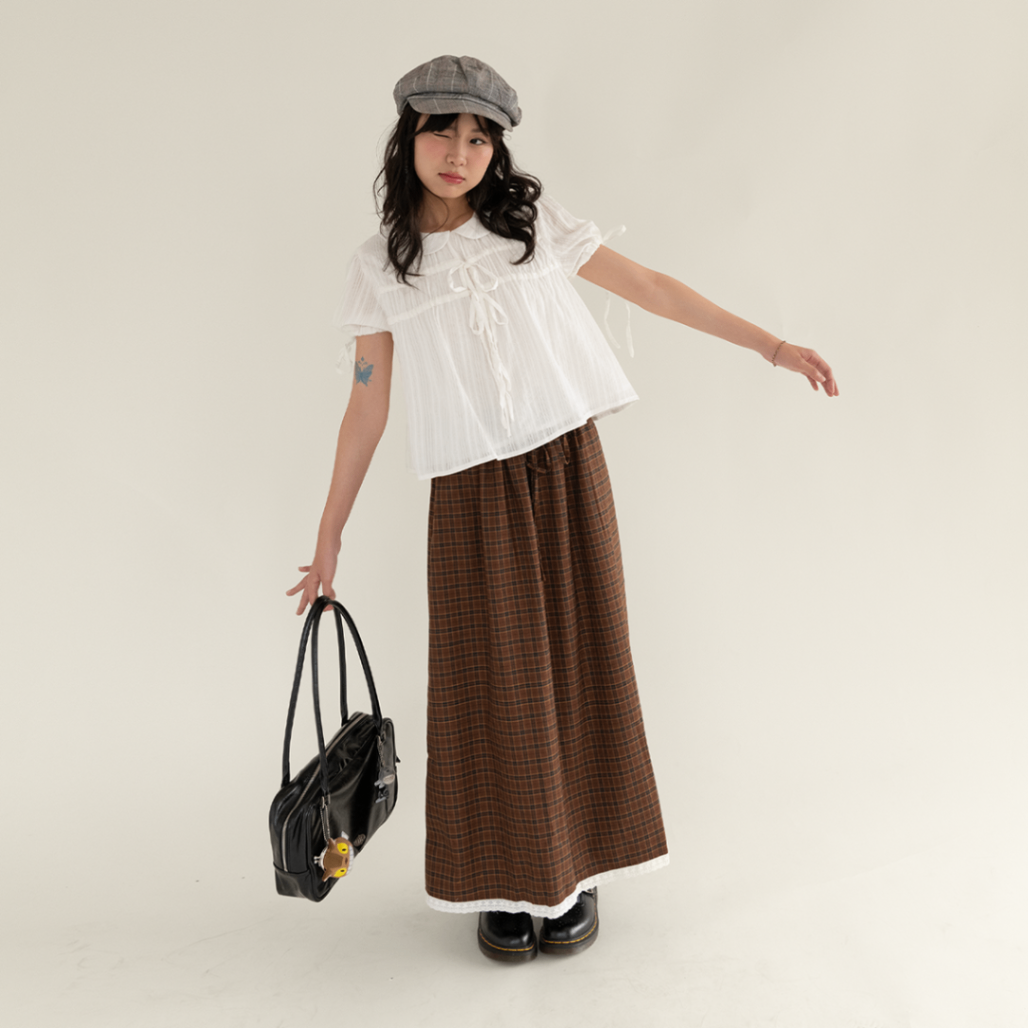 Choco Midi Skirt