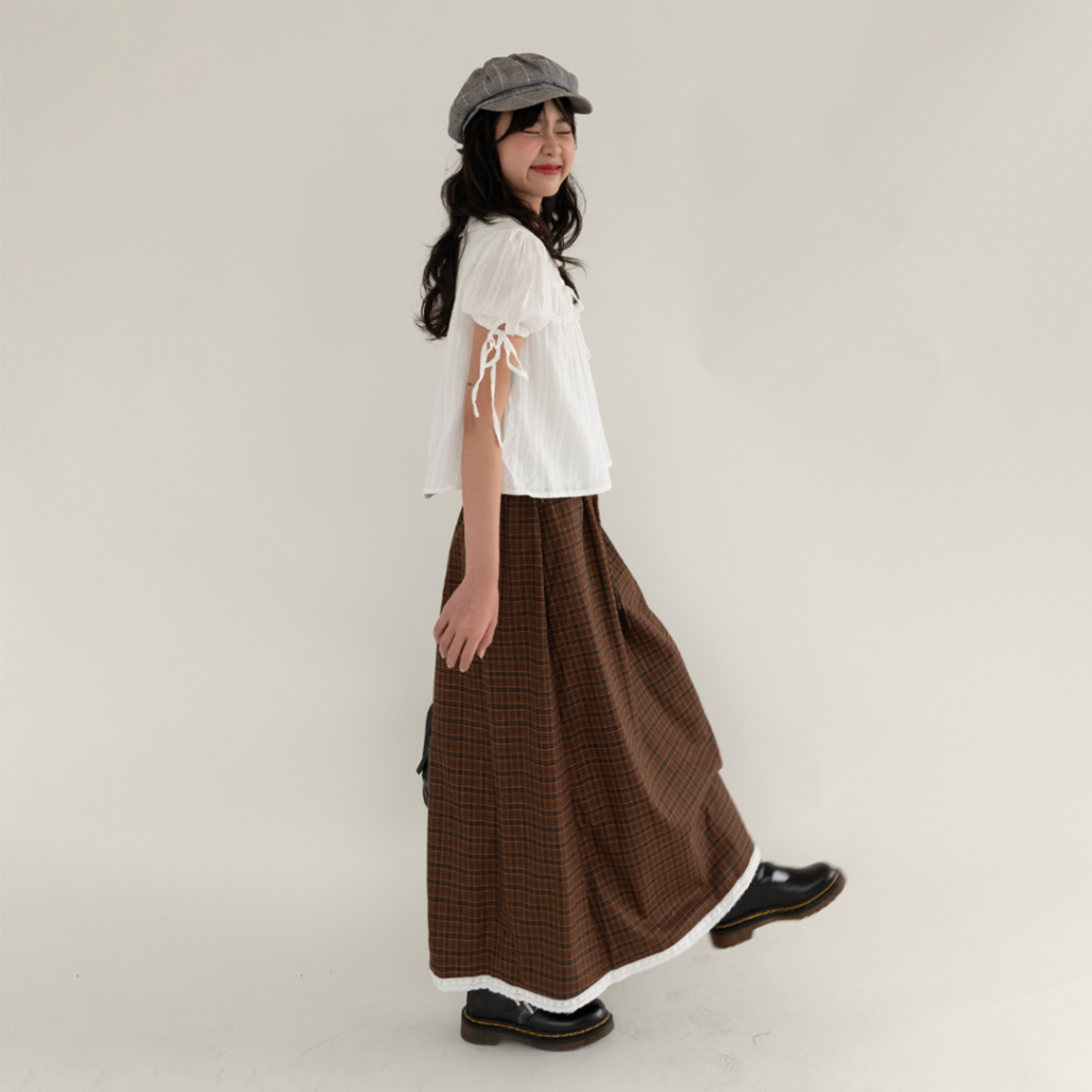 Choco Midi Skirt