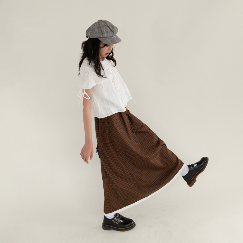 Choco Midi Skirt