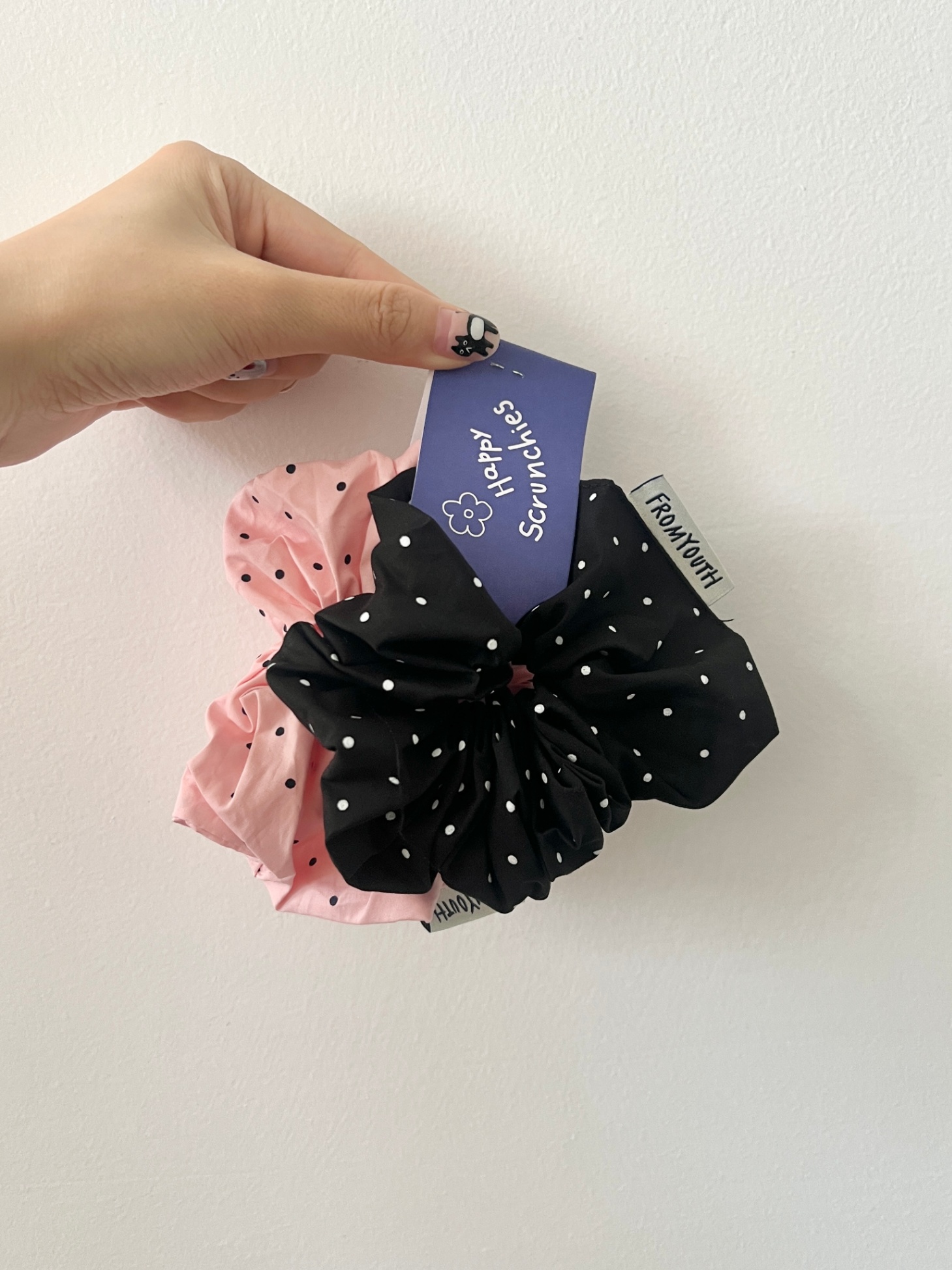 Dot Scrunchies