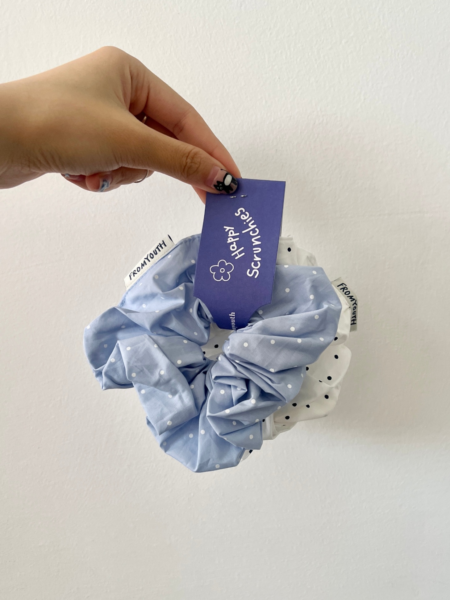 Dot Scrunchies