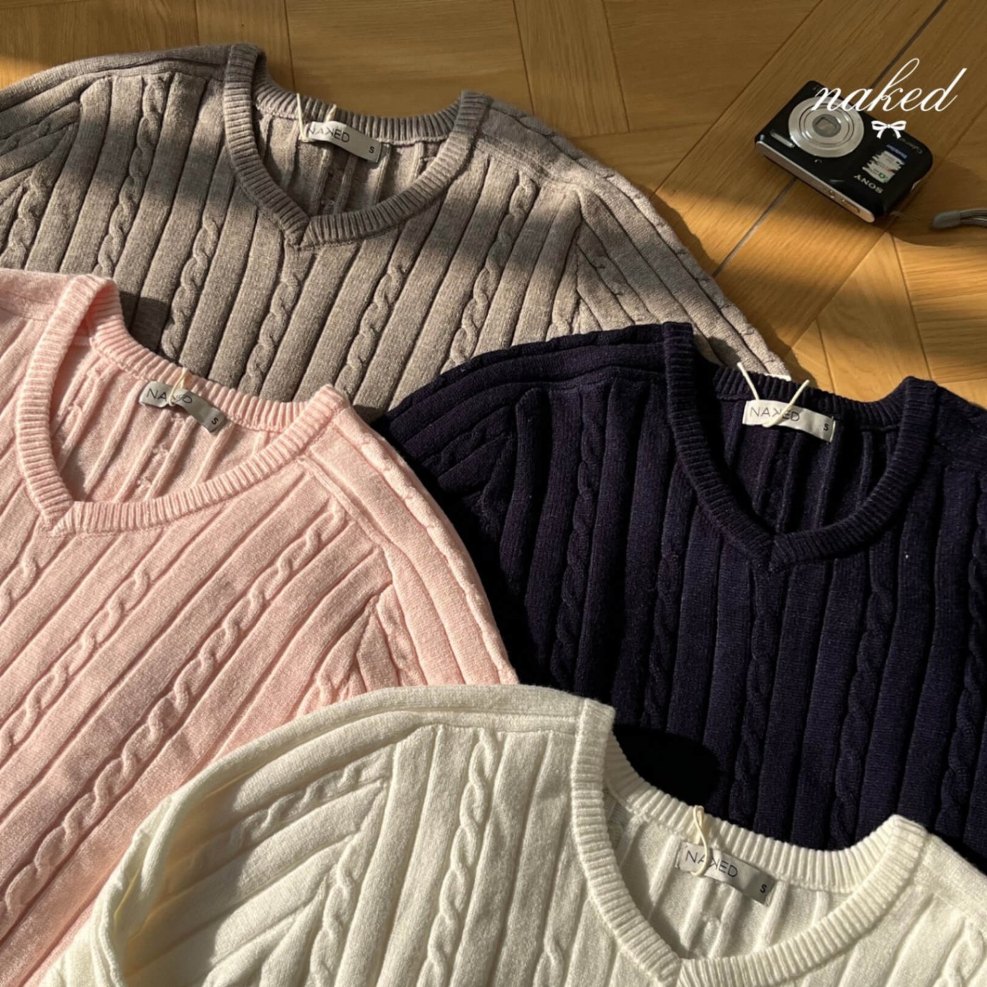 Naked sweater