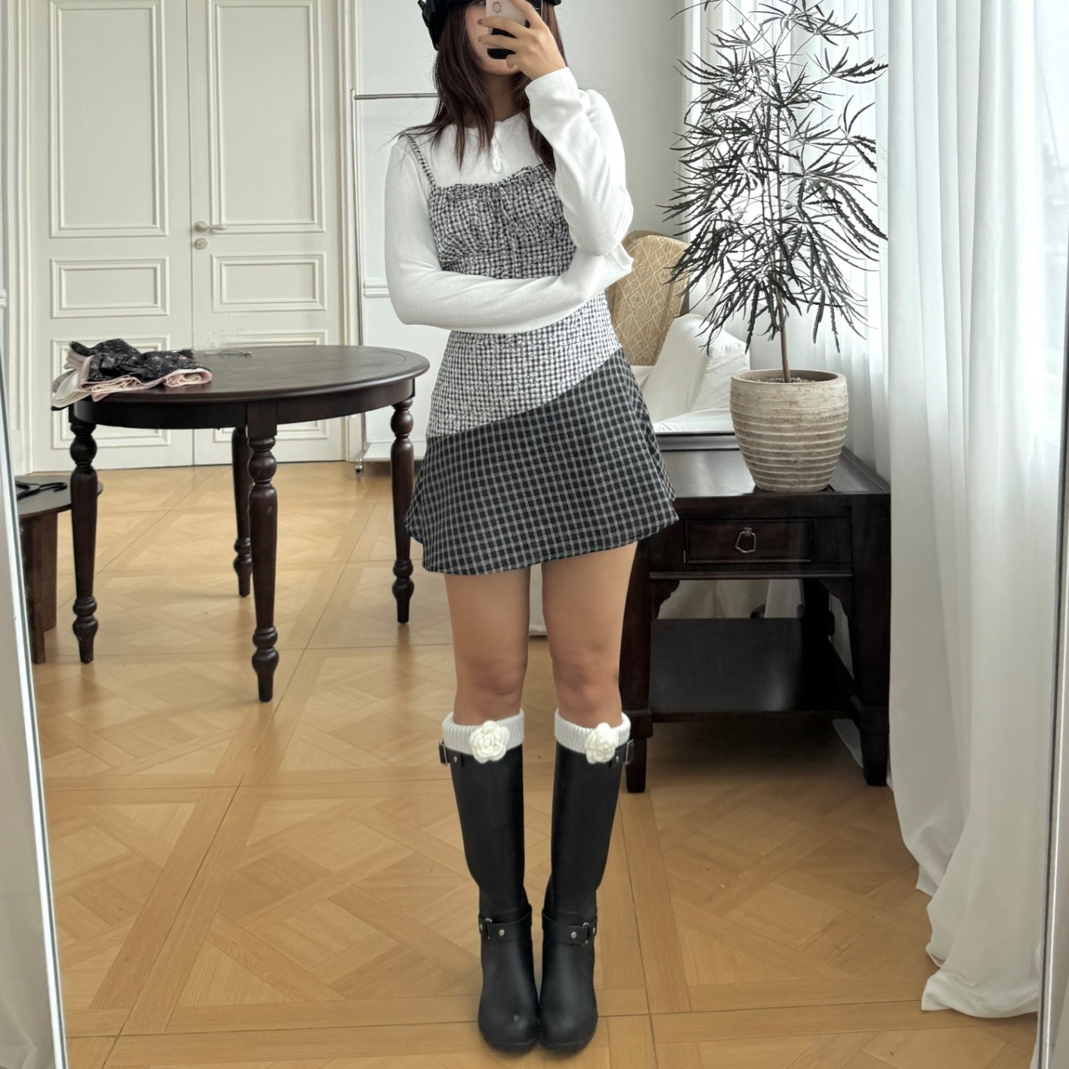 Gingham Dress