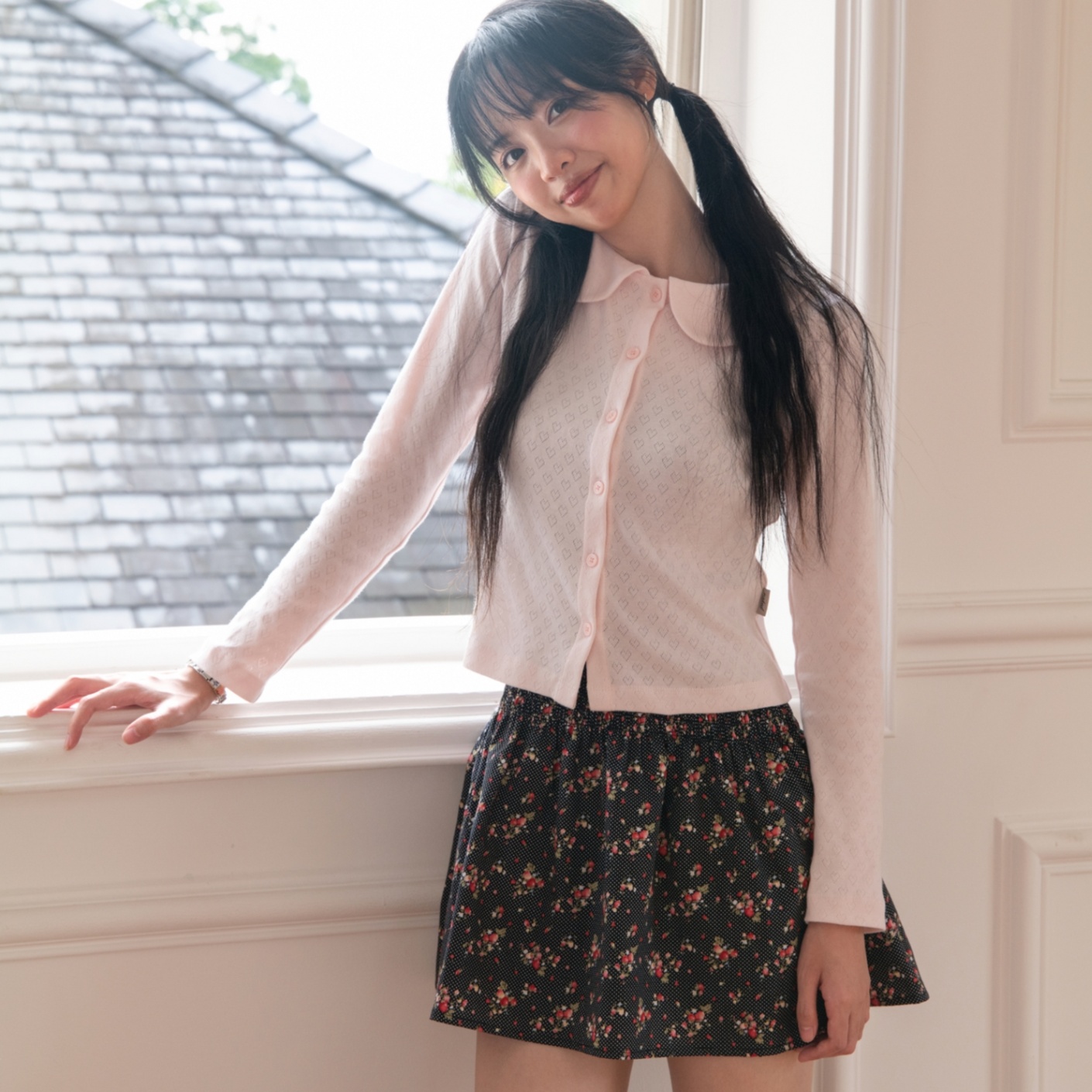 Rosy Cardigan