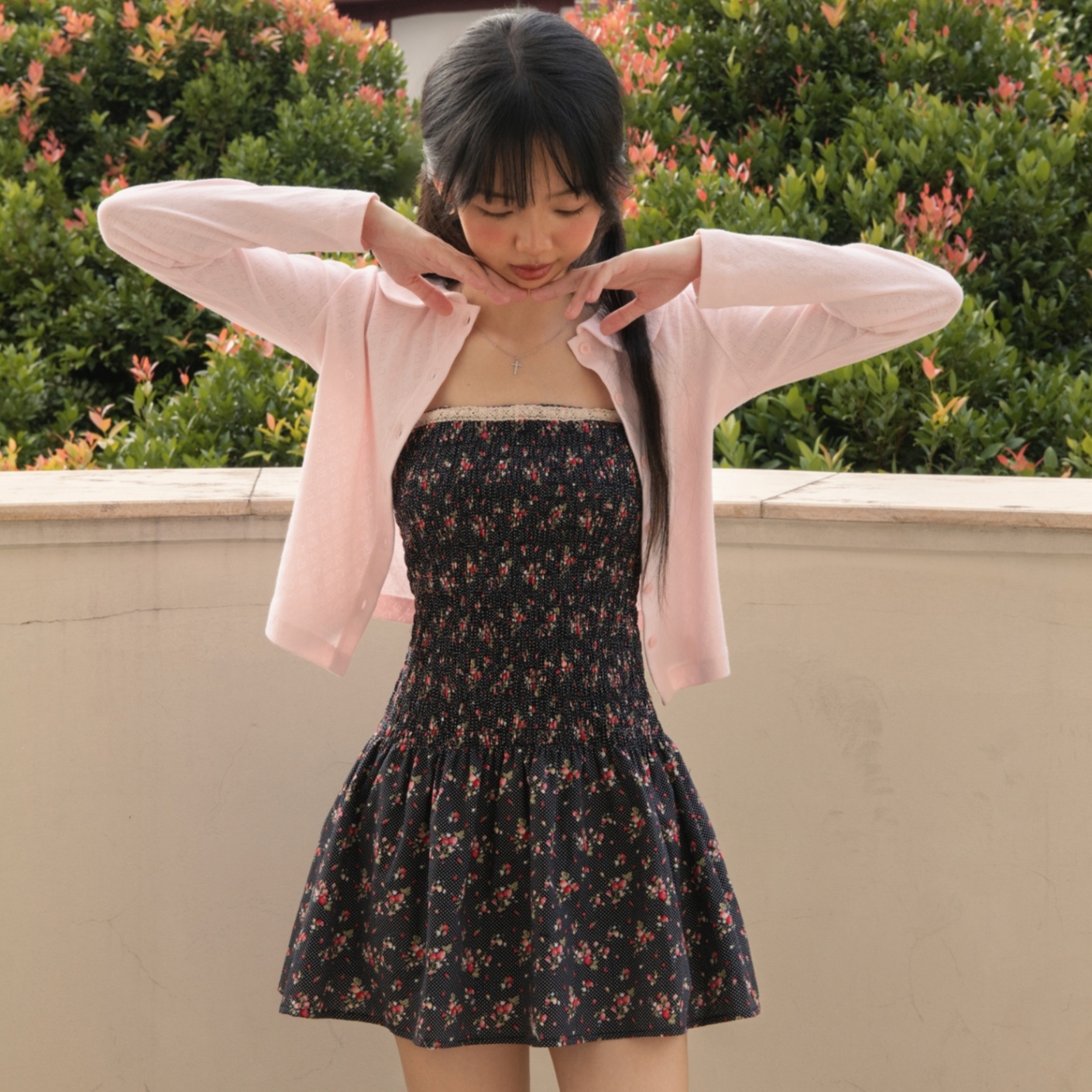 Rosy Cardigan