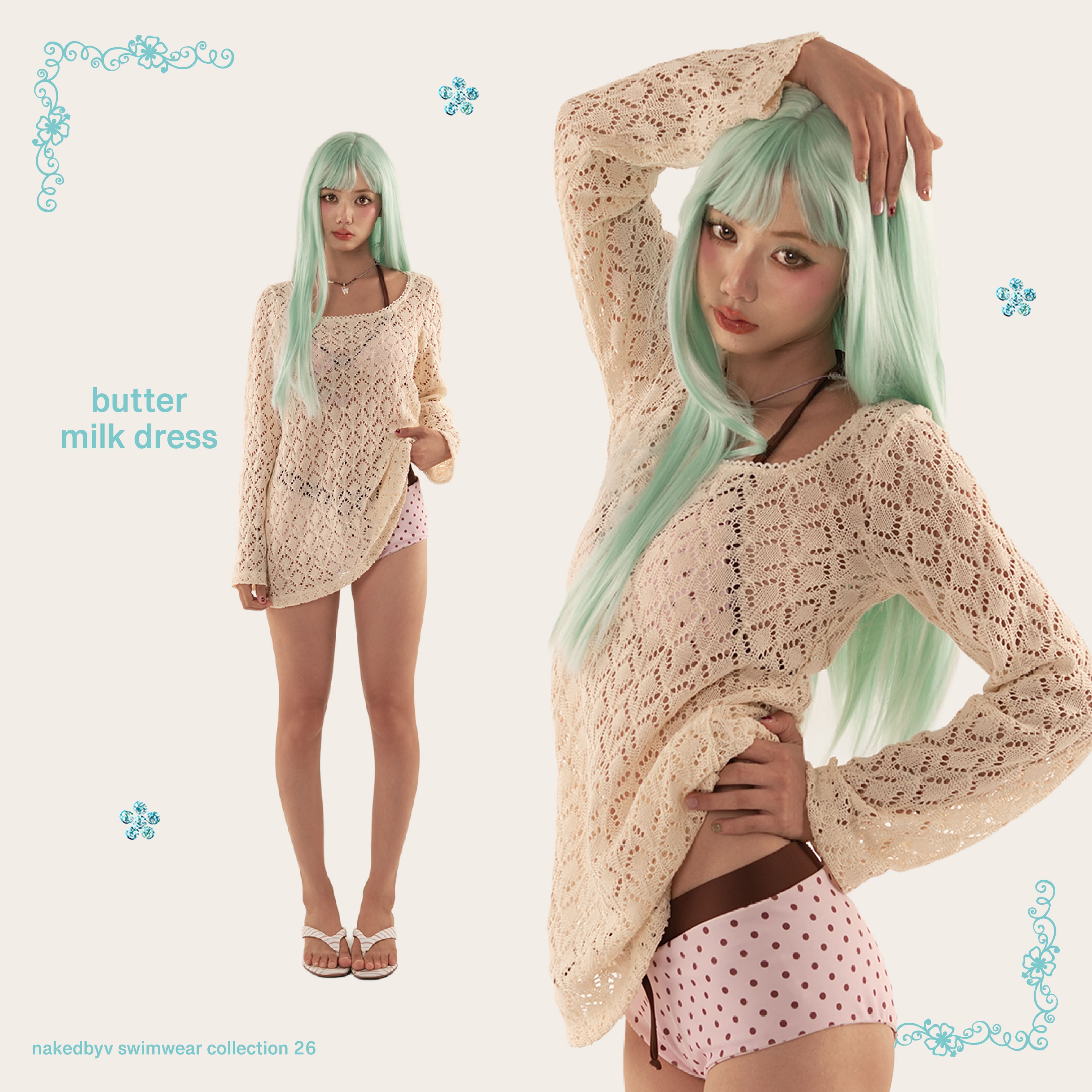 Buttermilk dress