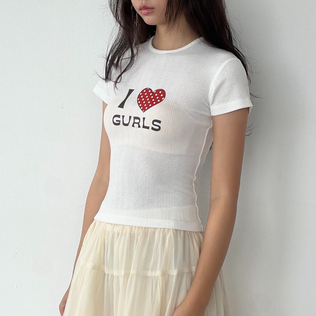 Graphic Fitted Tee