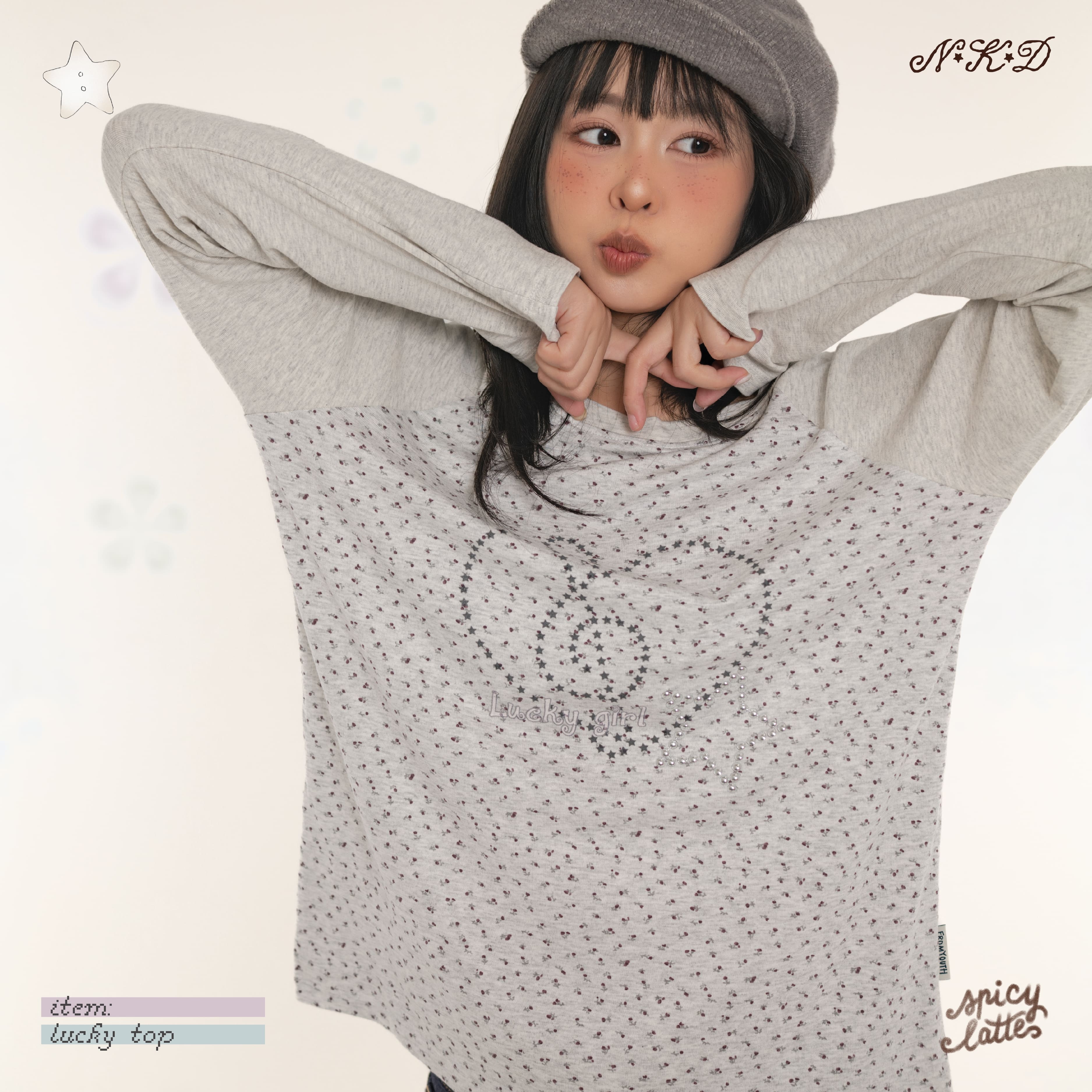 Lucky long sleeves tee