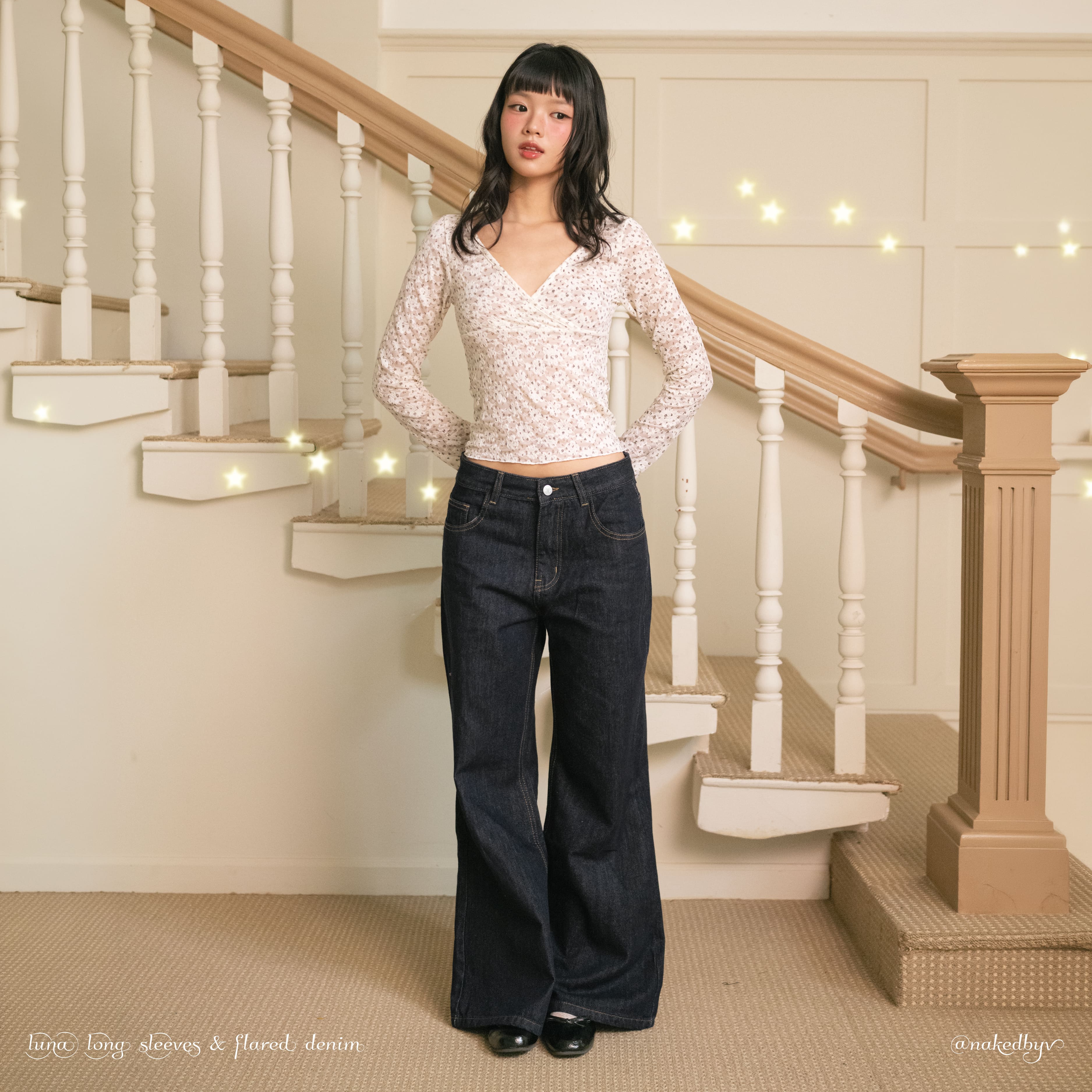 Luna long sleeves top