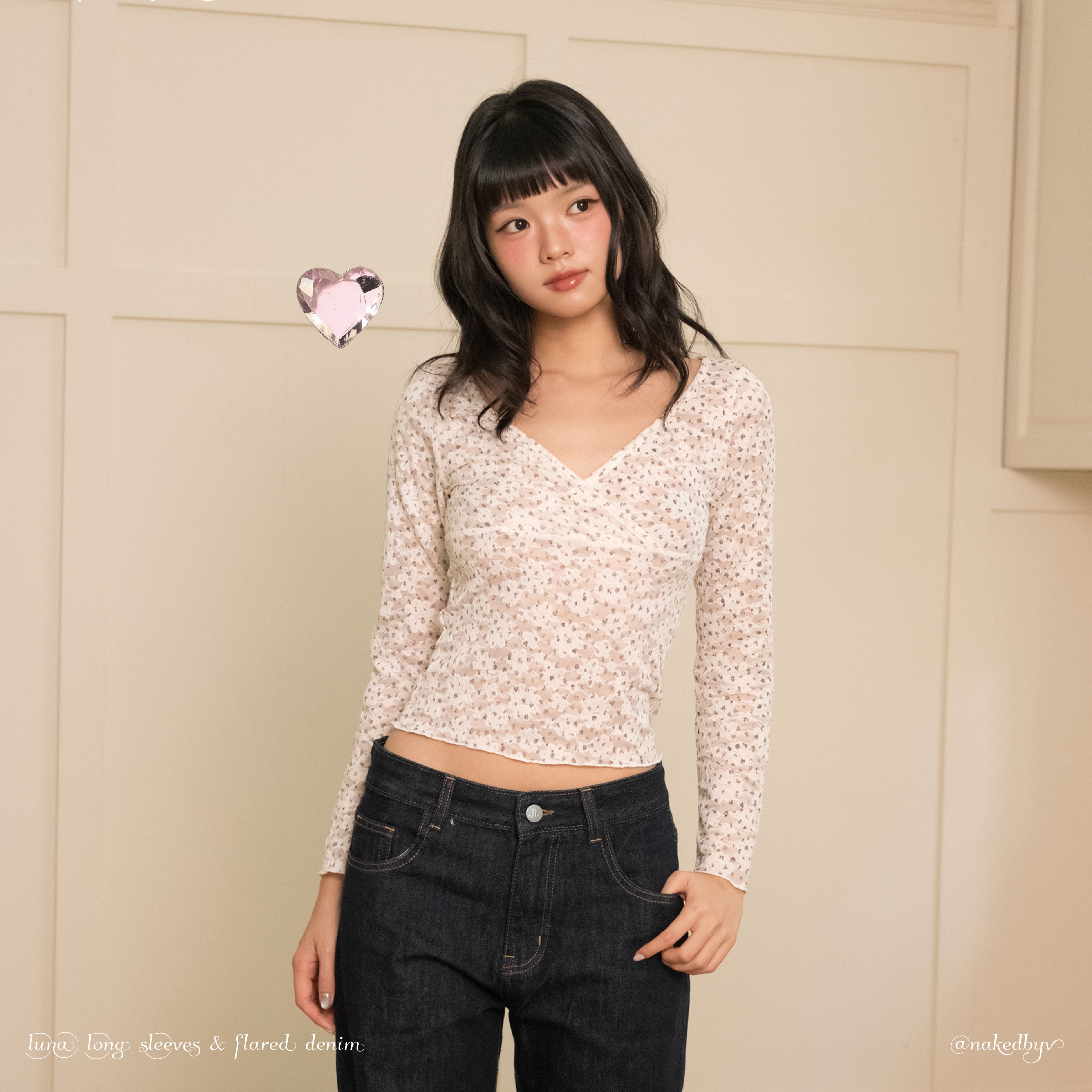 Luna long sleeves top