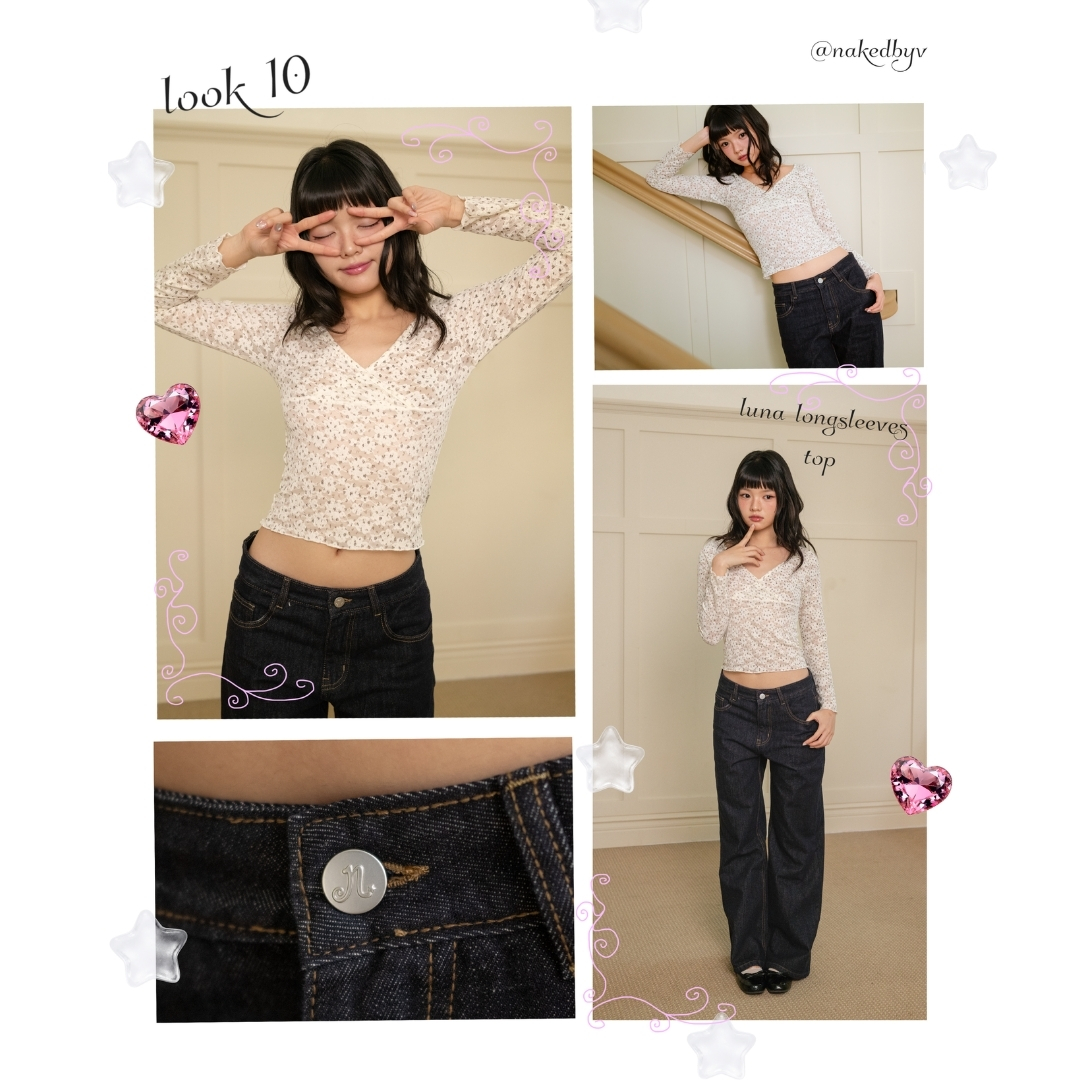 Luna long sleeves top