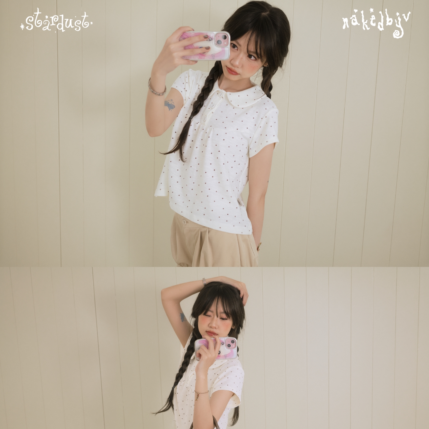 Milky Star Top