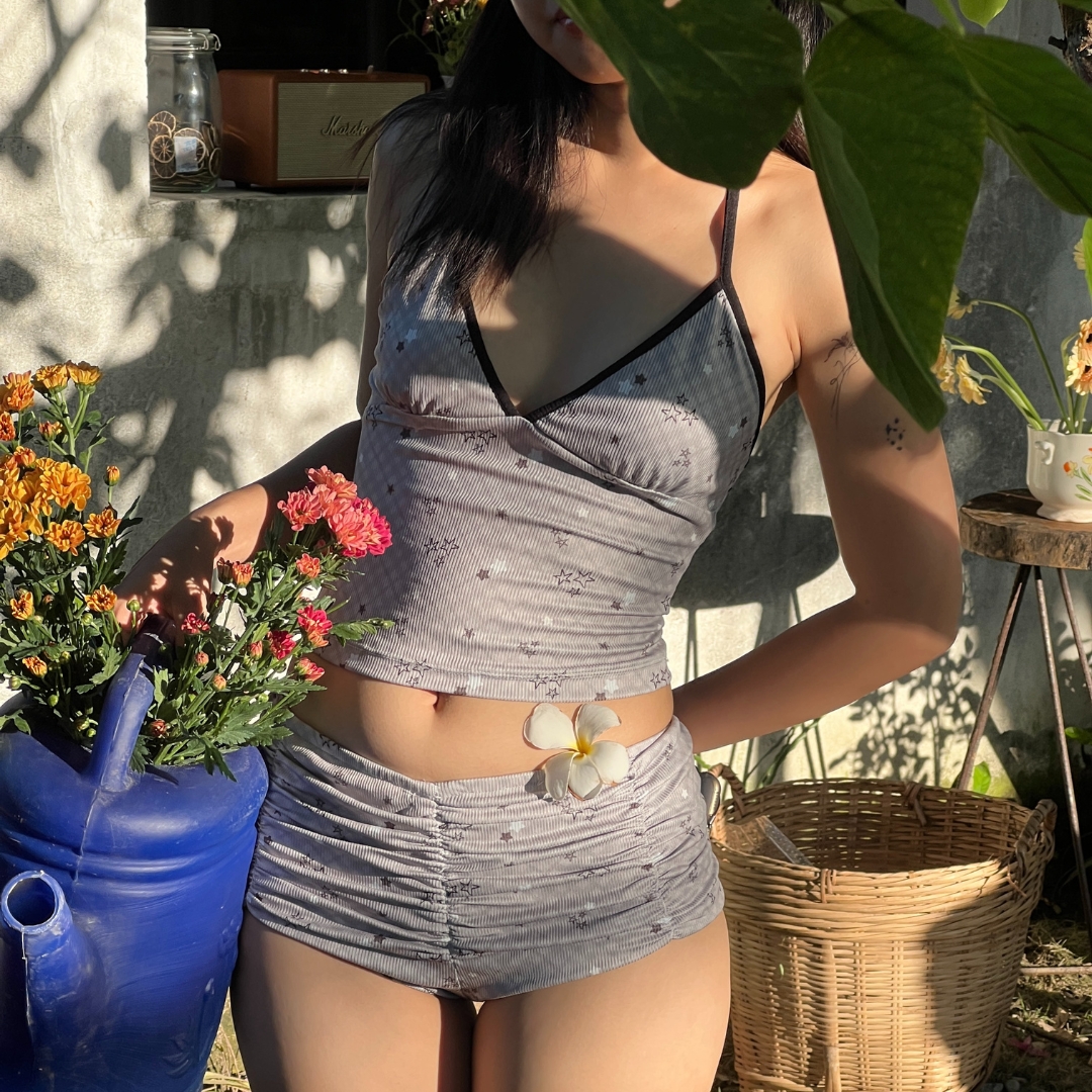 Mocha Tankini