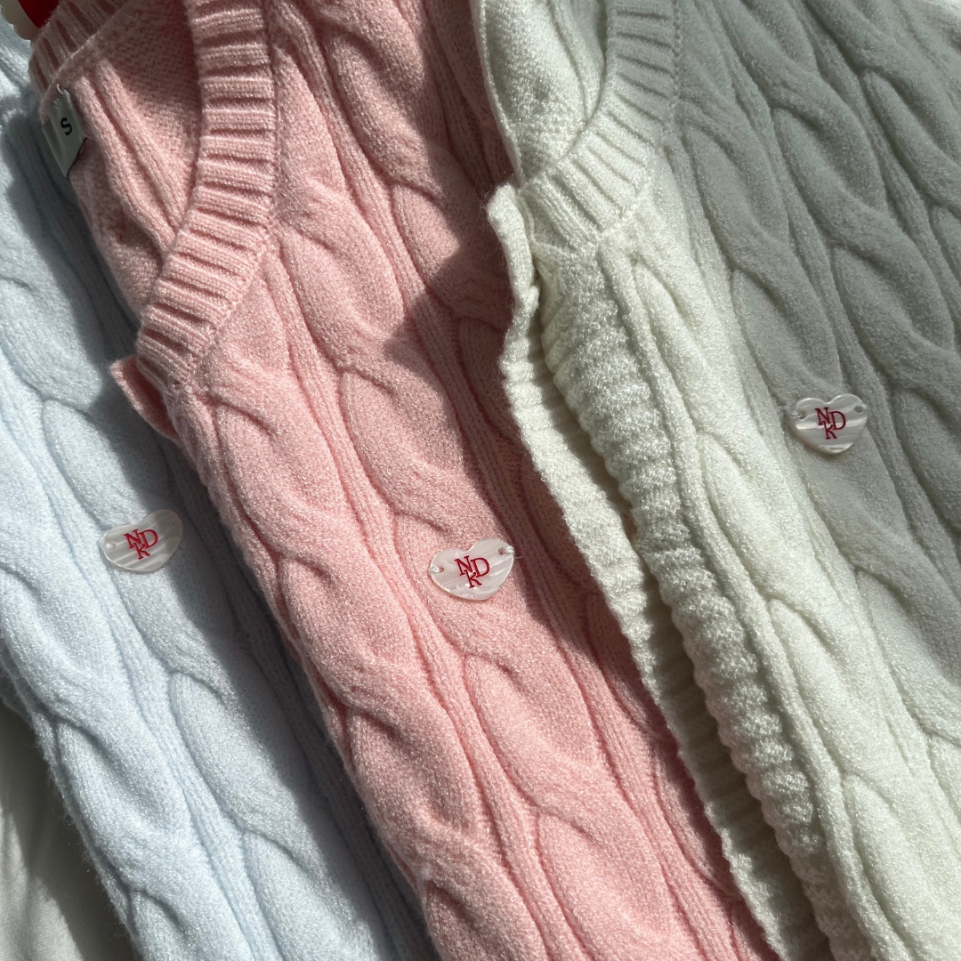 Naked crop cardigan