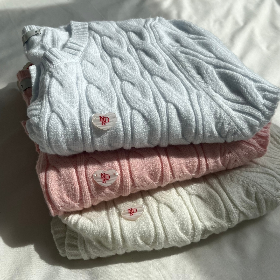 Naked crop cardigan