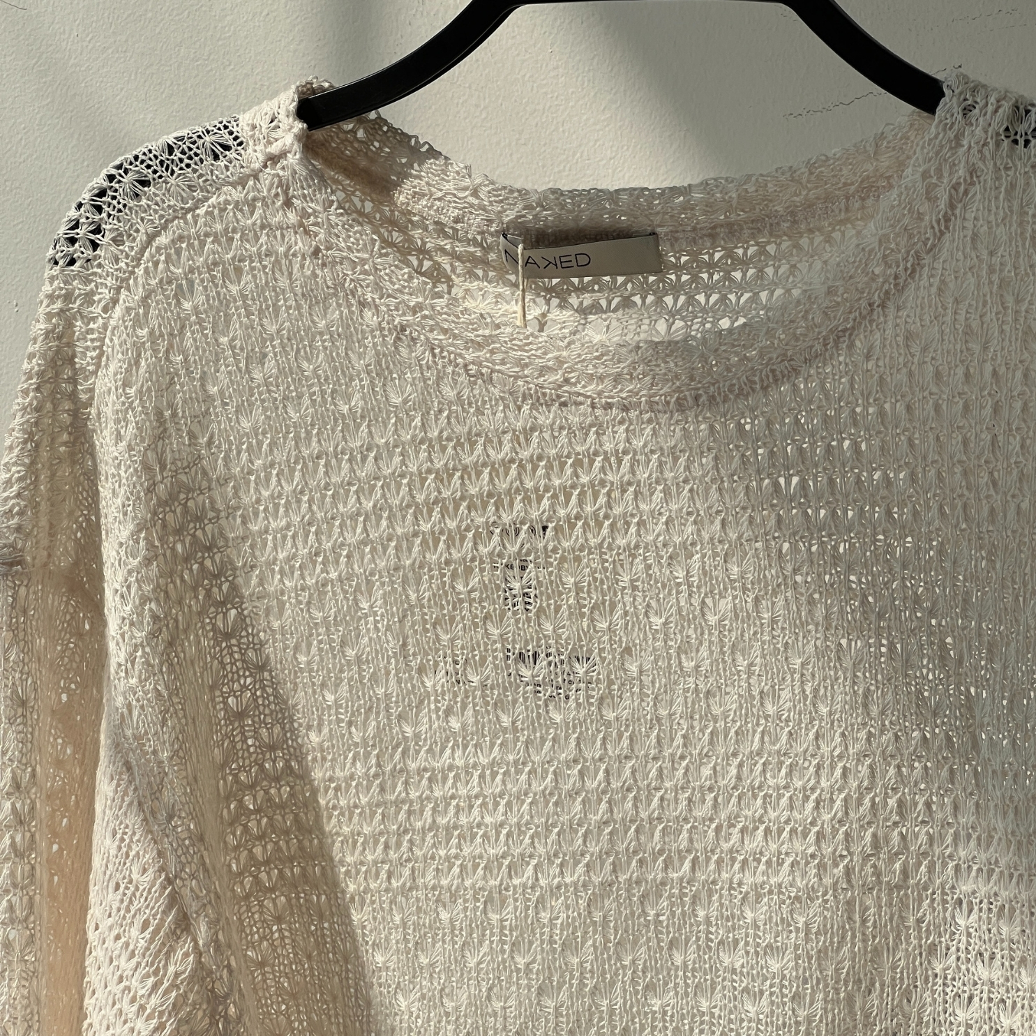 Oversized Crochet Top