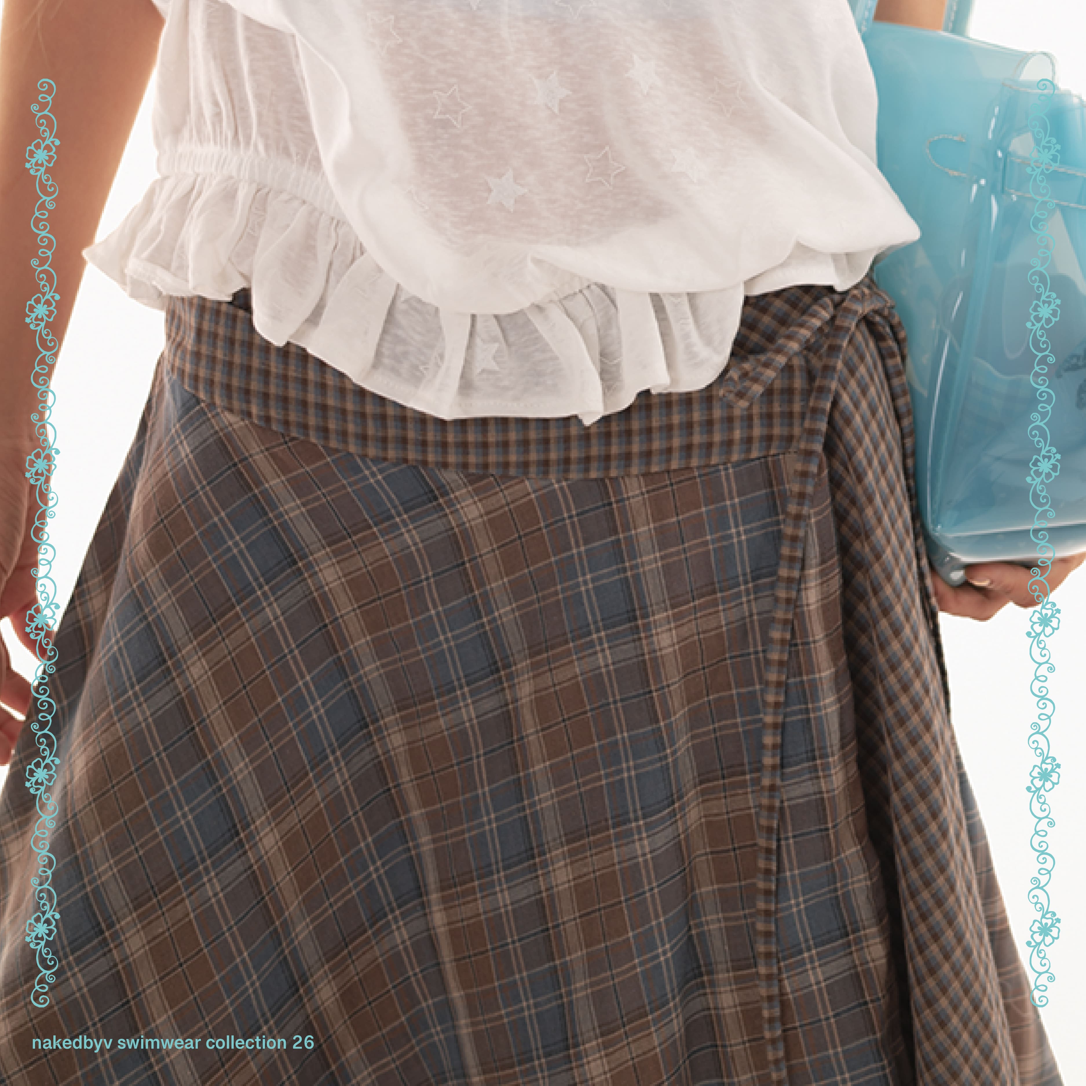 Scotty wrap skirt
