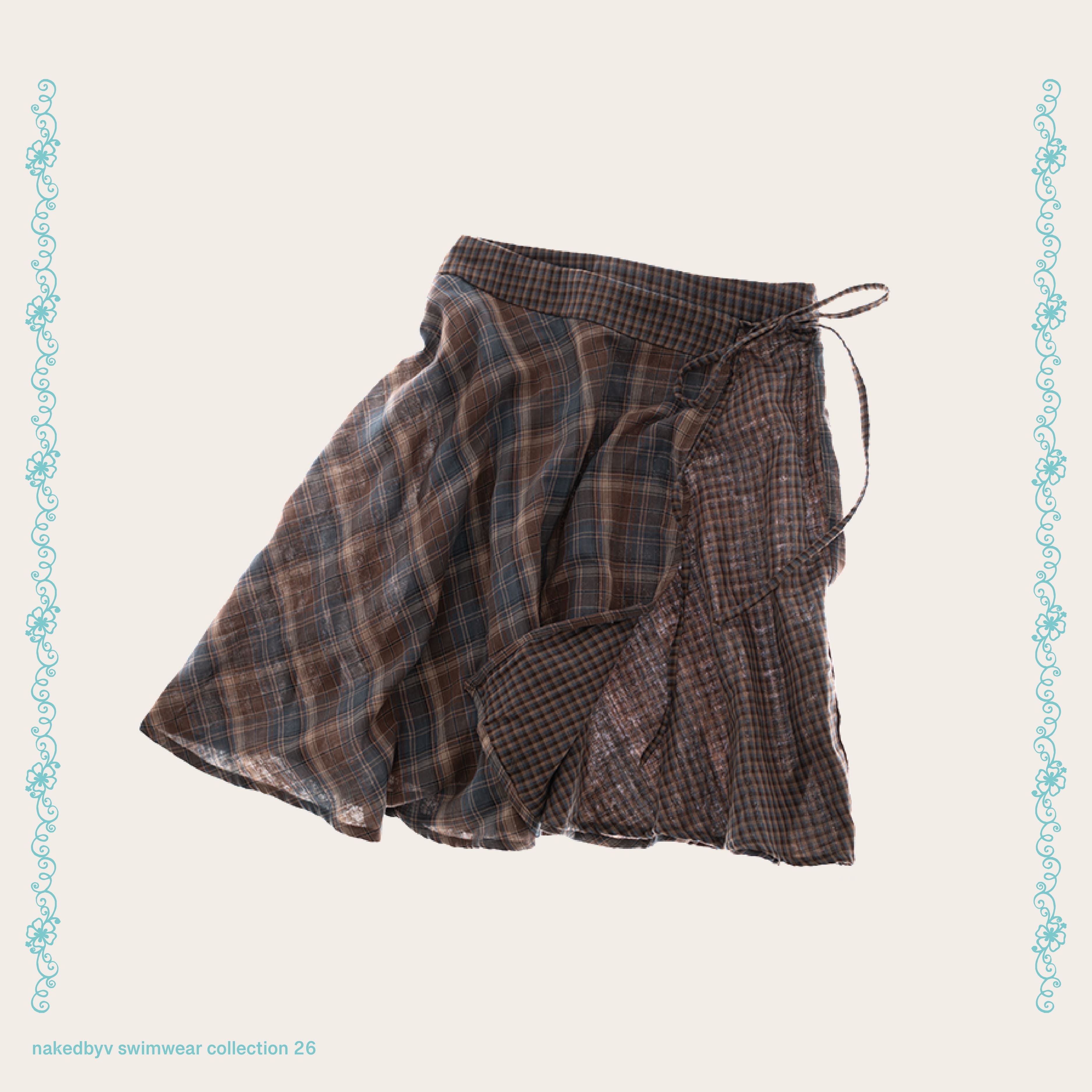 Scotty wrap skirt