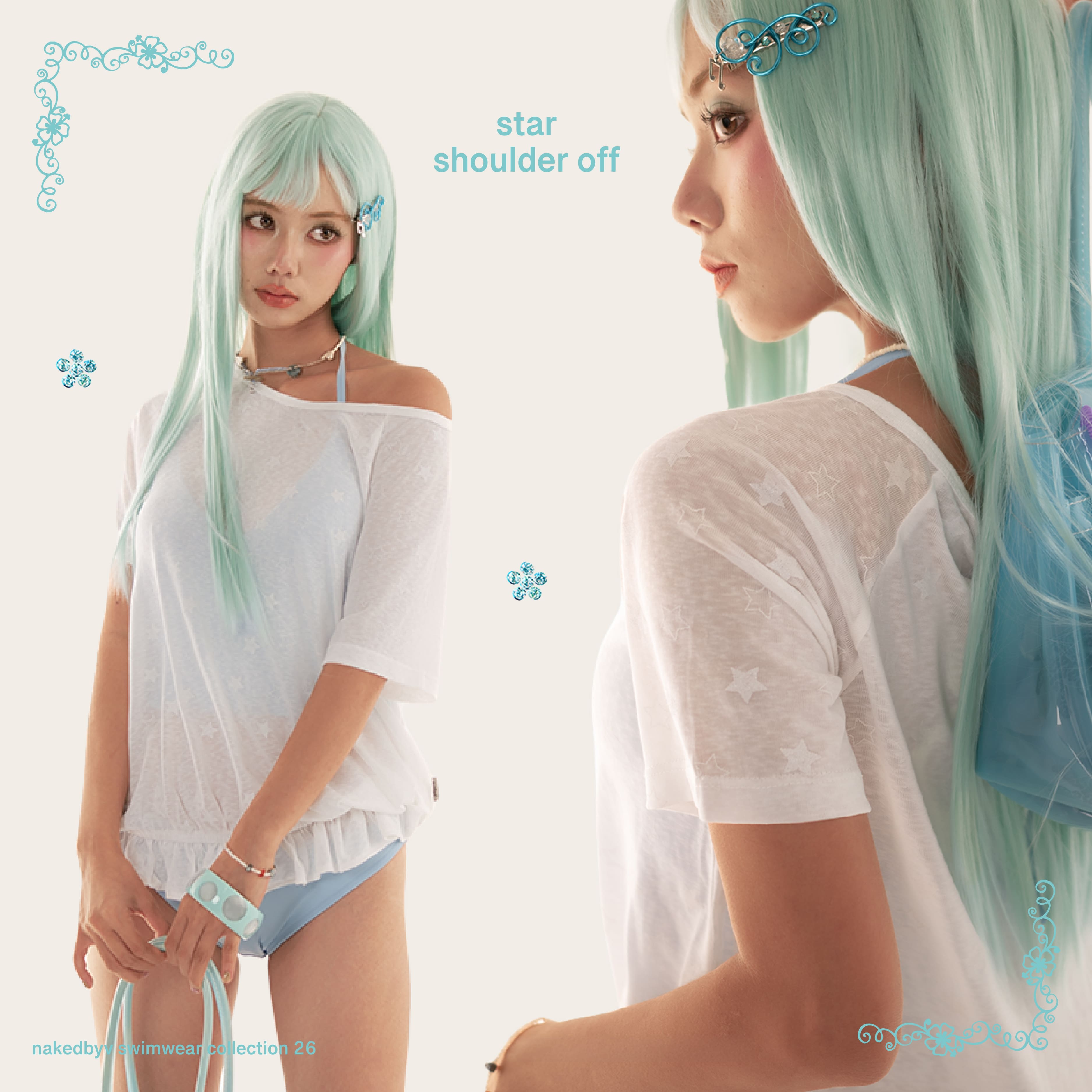 Star Off Shoulder Tee