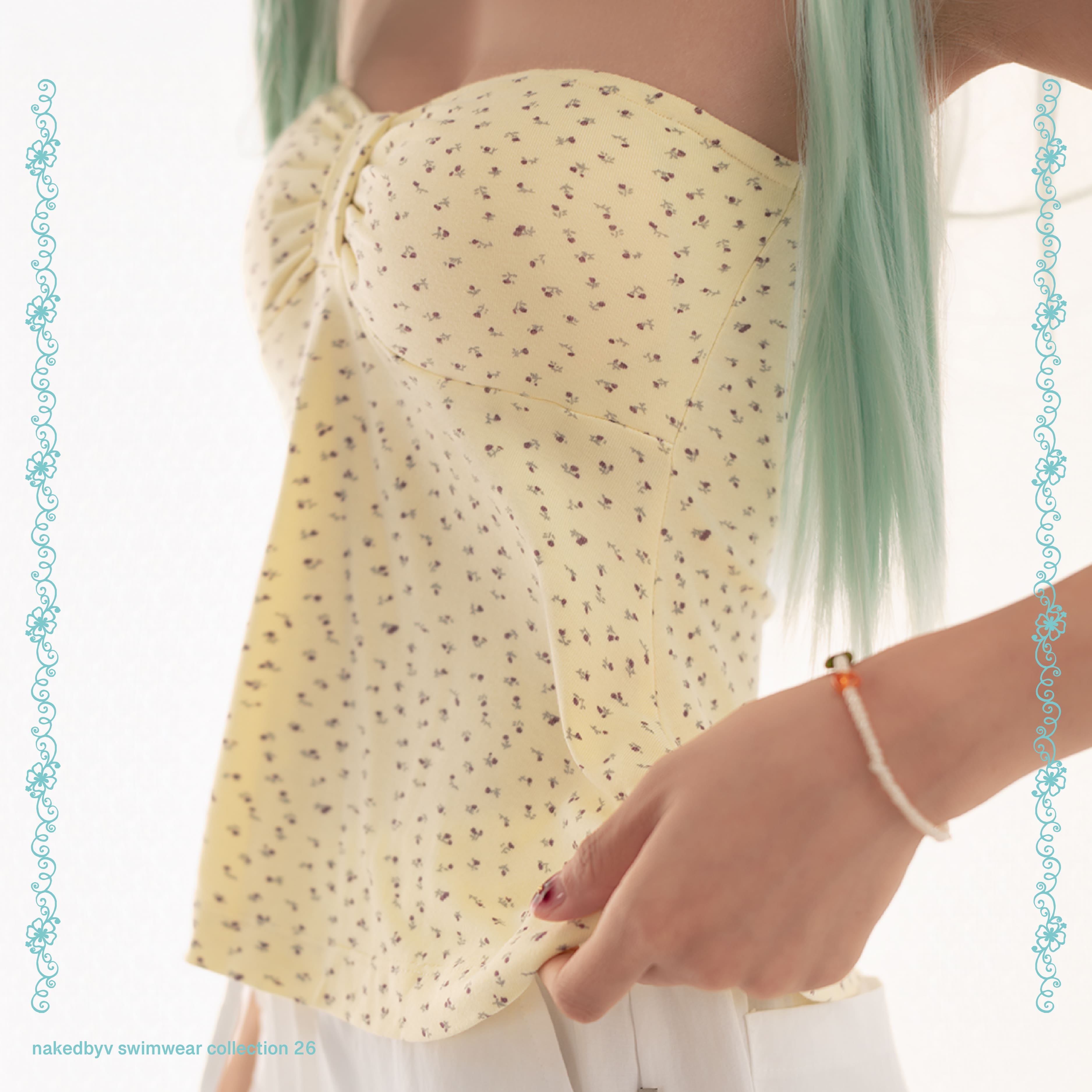 Sunny tube top