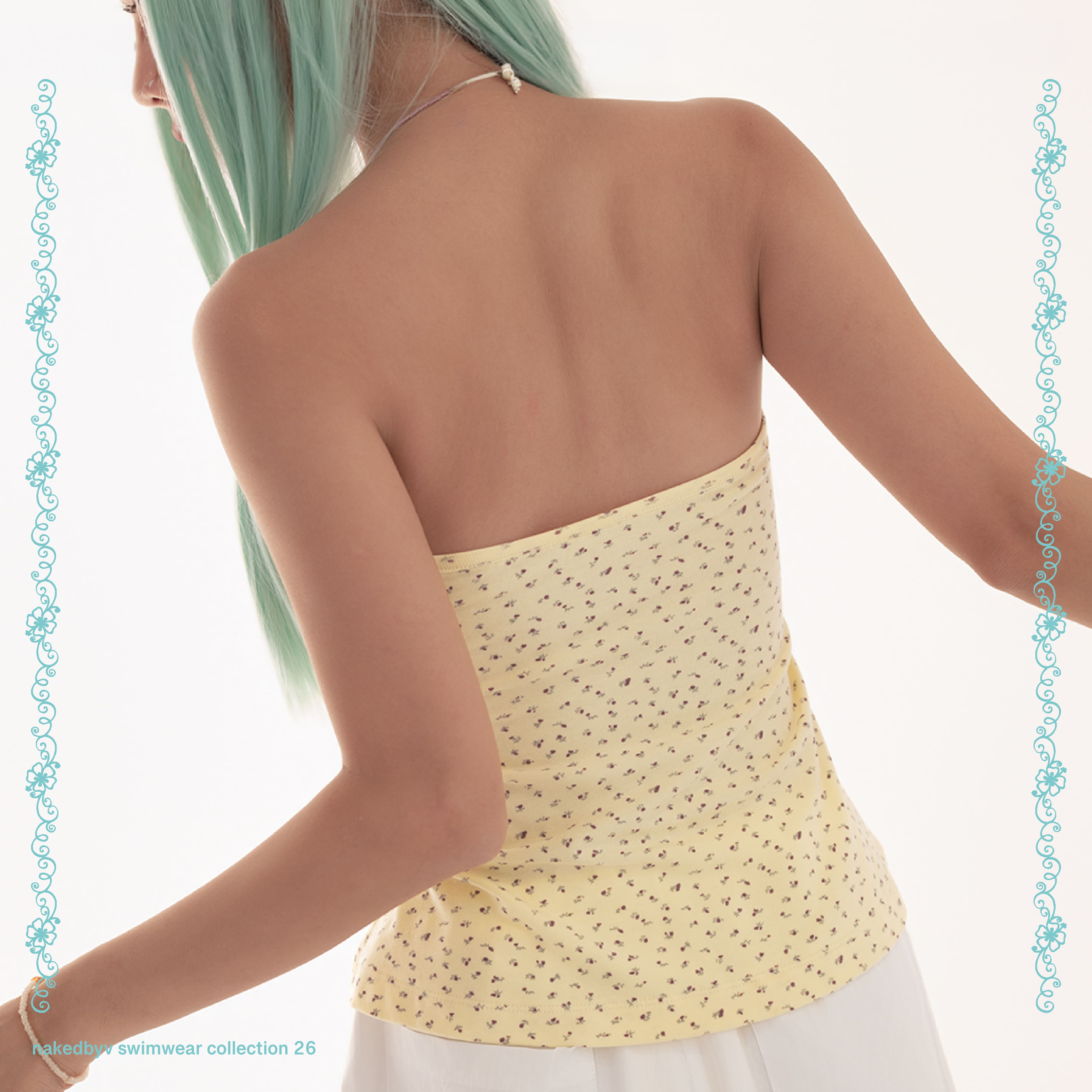 Sunny tube top