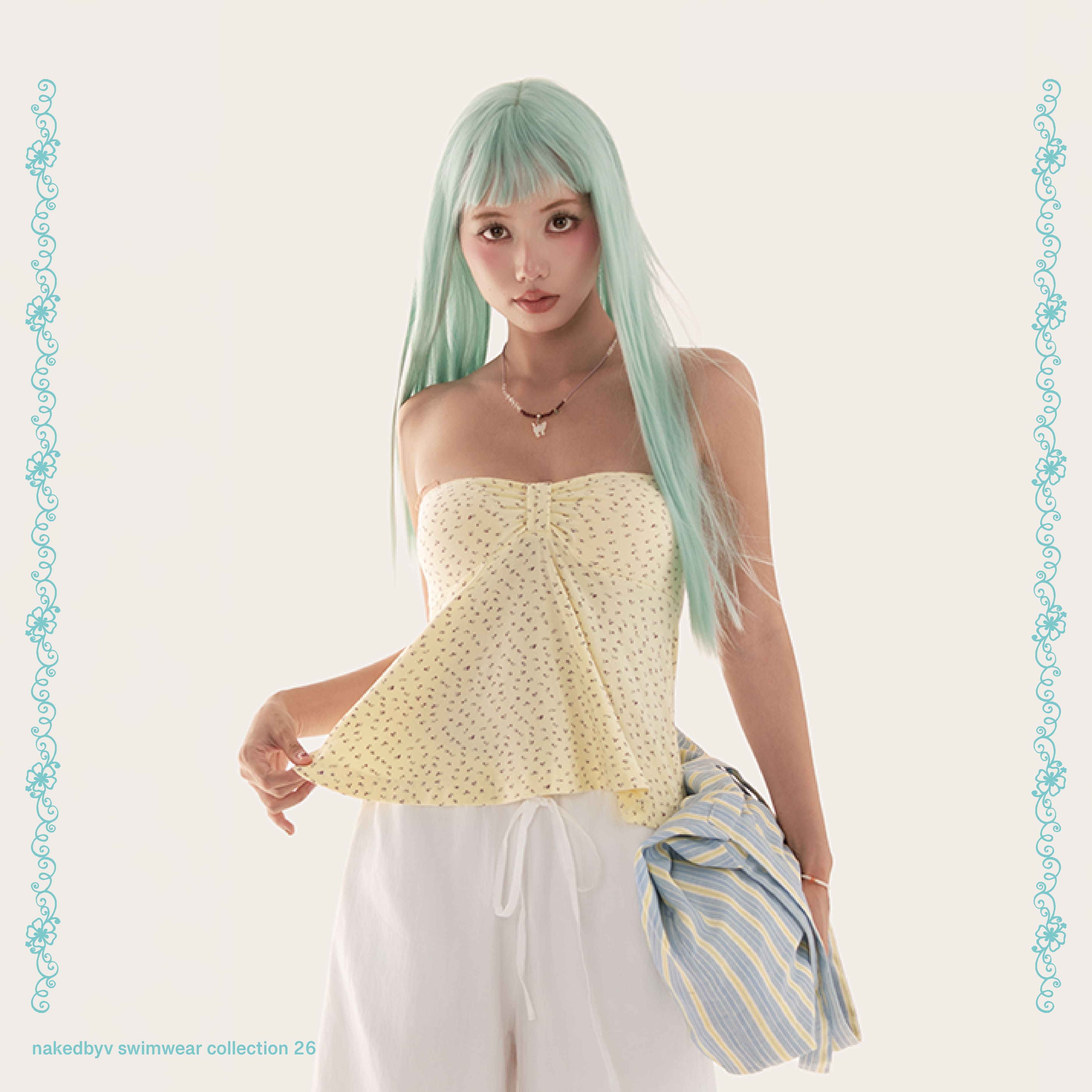 Sunny tube top