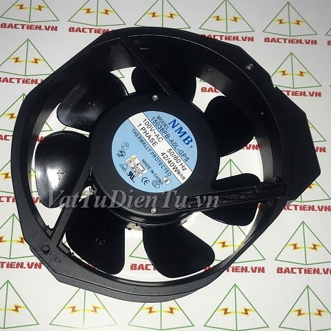 15038PB-A0L-GPS Quạt tản nhiệt 100V 40W 172x150x38mm NMB 2 chân giắc cắm