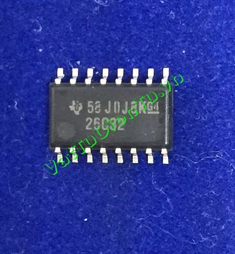 AM26C32CNSR 26C32 SOP16 5.2mm IC truyền thông Quad Receiver RS-422/RS-423