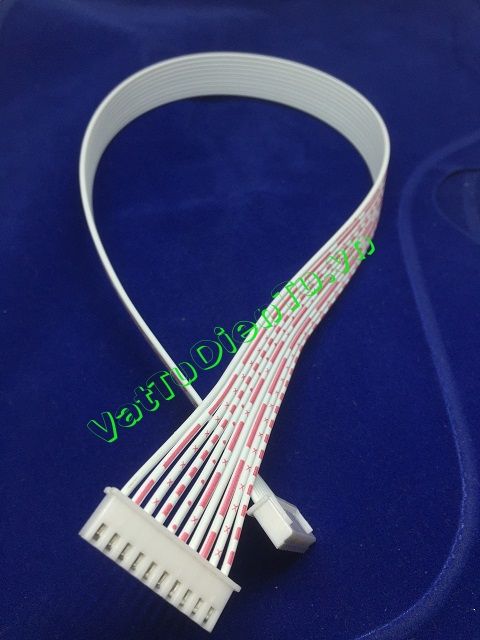 XH2.54-10P Dây Header Trắng 10P 2 đầu dài 40CM