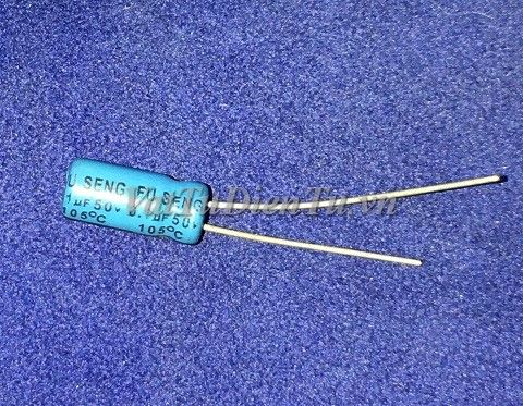 Tụ hóa 0.1uF 50V 5x11mm