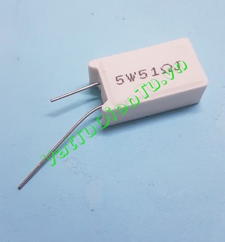 RX27-5W-51RJ Điện trở 51R 5W 51R 5%