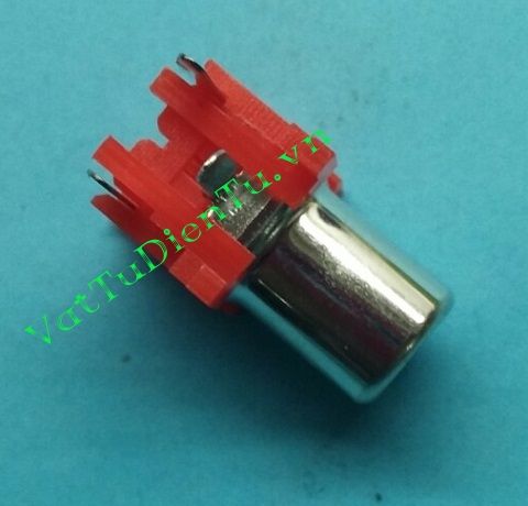 Jack cắm AV đơn màu đỏ