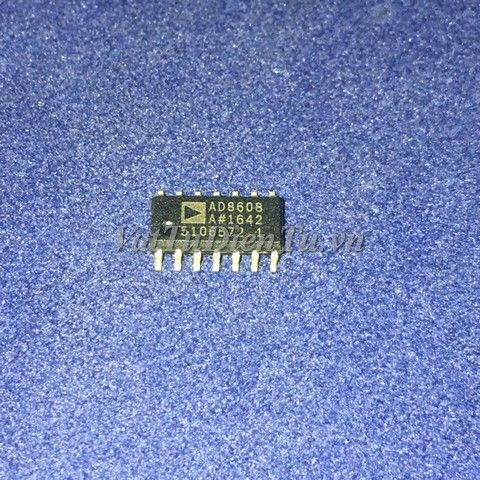 AD8608ARZ AD8608A AD8608 SOP14 3.9mm IC Thuật toán, OPAMP GP 10MHZ