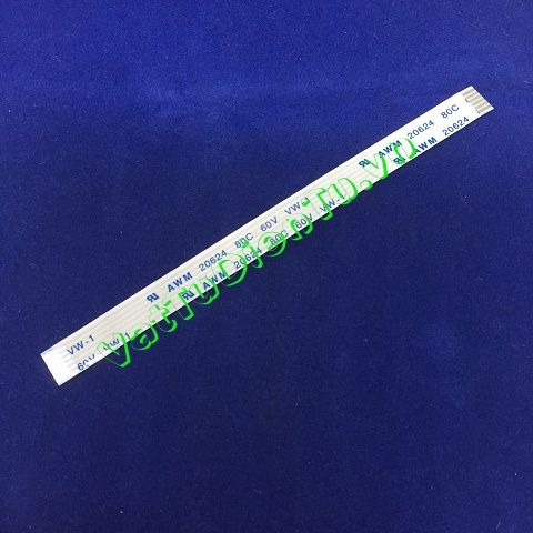 AWM 20624 80C 60V VW-1 Cáp dẹt FFC 6 sợi P1mm dài 100mm