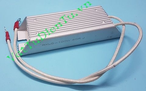 RXLG-40R100W Điện trở nhôm 40R 100W 40R 115X40X20MM
