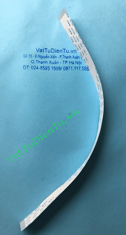 AWM 2896 80C VW-1 Cáp dẹt FFC 24 sợi P0.5mm dài 200mm