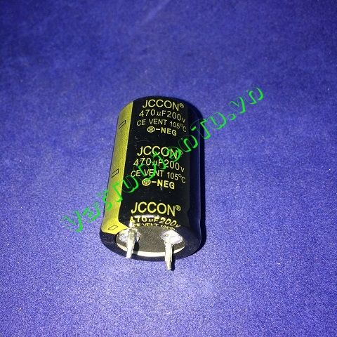 Tụ hóa 470uF 200V 470uF200V470UF 22X35MM
