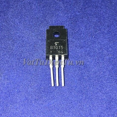 2SB1015 B1015 TO220F PNP Transistor 3A 60V BCE; Mã: 2SB1015; Kiểu chân: 3 chân cắm TO-220F; Phân nhóm: PNP Transistor, TO-220F Transistor; Mã kho: 2SB1015-416