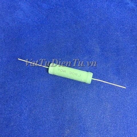 RX21-10W-30R-J Điện trở 30R 10W 30R 5%, X32xY8mm, điện trở sứ, điện trở công suất, điện trở xi măng, điện trở dây cuốn