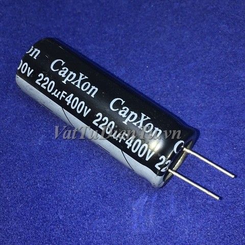 Tụ hóa 220uF 400V 220uF400V220uF CLA 18x50mm