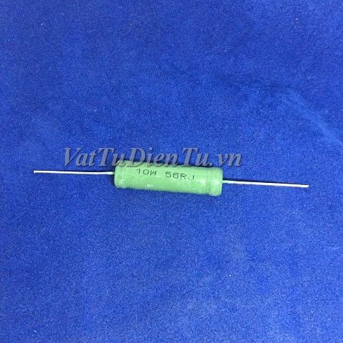 RX21-10W-56R-J Điện trở 56R 10W 56R 5%, X32xY8mm, điện trở sứ, điện trở công suất, điện trở xi măng, điện trở dây cuốn