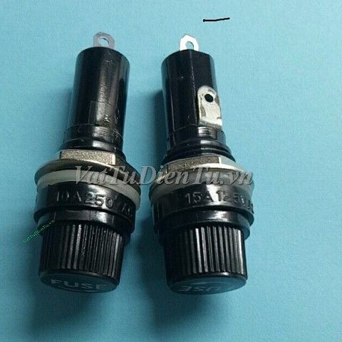 R3-13 Vỏ cầu chì 6x30mm, Vỏ cầu chì ống (Fuse housing)