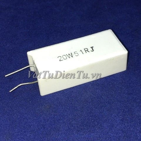 Trở sứ hình chữ nhật 20W-51RJ