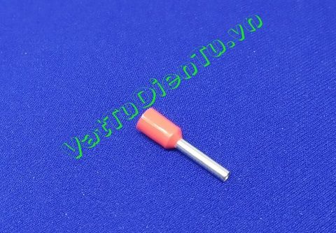 E1510-R Đầu cốt kim 1.5MM dài 10MM đỏ