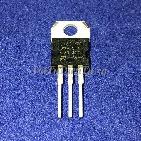 L7824CV KA7824 LM7824 TO220 IC nguồn ổn áp 24V 1.5A