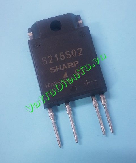 S216S02 TO3P Relay SSR 16A 80-240V, SIP Type SSR for Medium Power Control