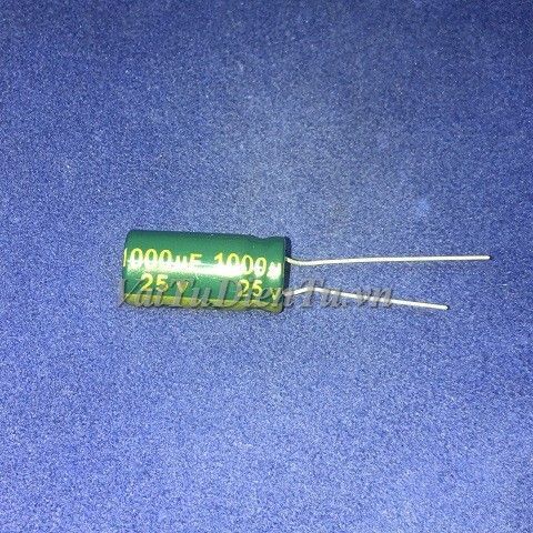 Tụ hóa 25V1000UF 1000UF25V 10x17mm