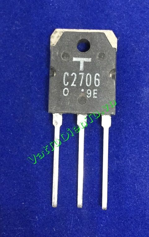 C2706 2SC2706 TO3P PNP Transistor 0.05A 150V (TM)